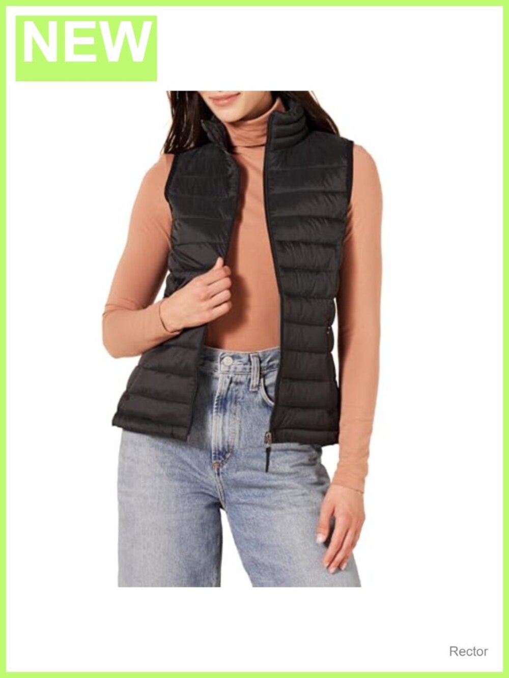 Women's Lightweight Water-Resistant Packable Puffer Vest